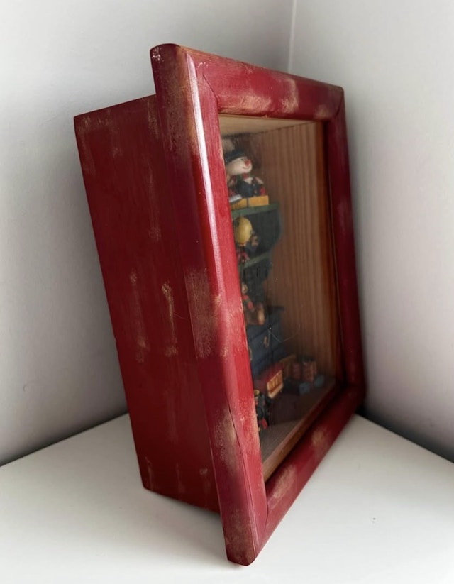 Vintage Christmas Toy Shadow Box Display - photo 2