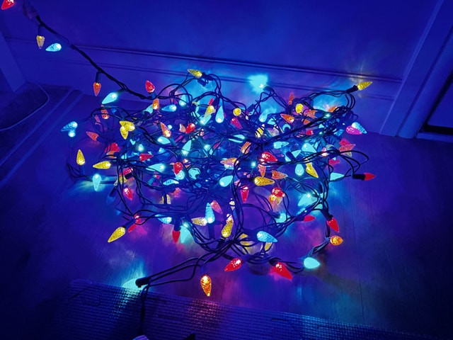 49 ft Multicolor Christmas String Lights