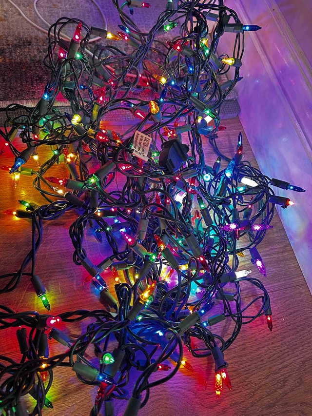 Multicolor Christmas String Lights