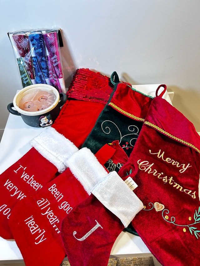 Christmas Stocking Bundle – Decorative Holiday Stockings