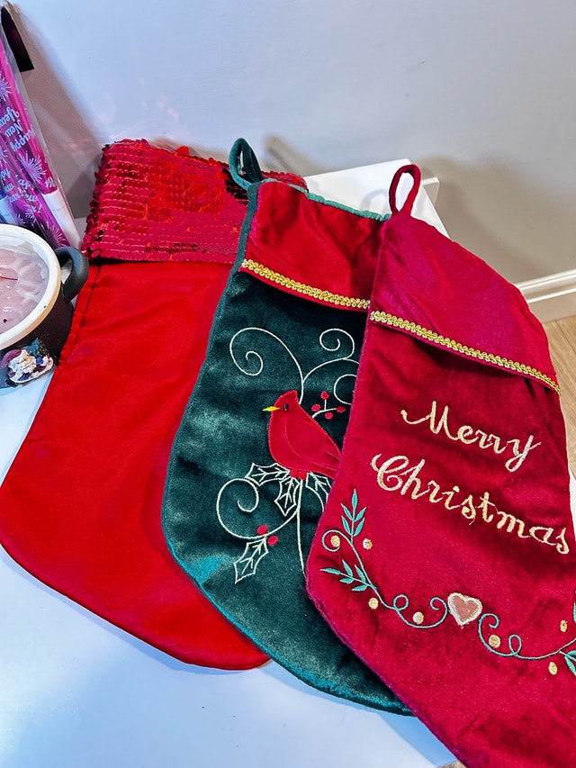 Christmas Stocking Bundle – Decorative Holiday Stockings - photo 3