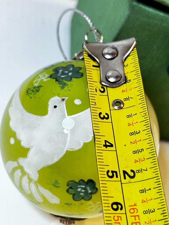 Pier 1 Li Bien Dove Christmas Ornament 2010 - photo 2