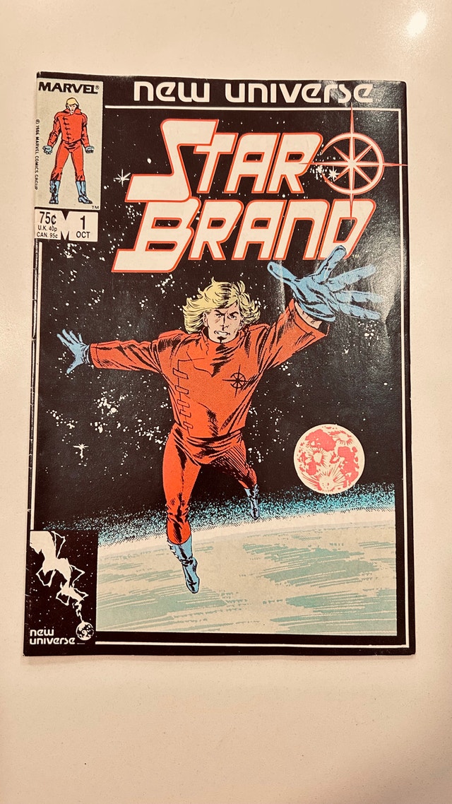 Marvel New Universe Star Brand #1 (Oct 1986) – First Issue
