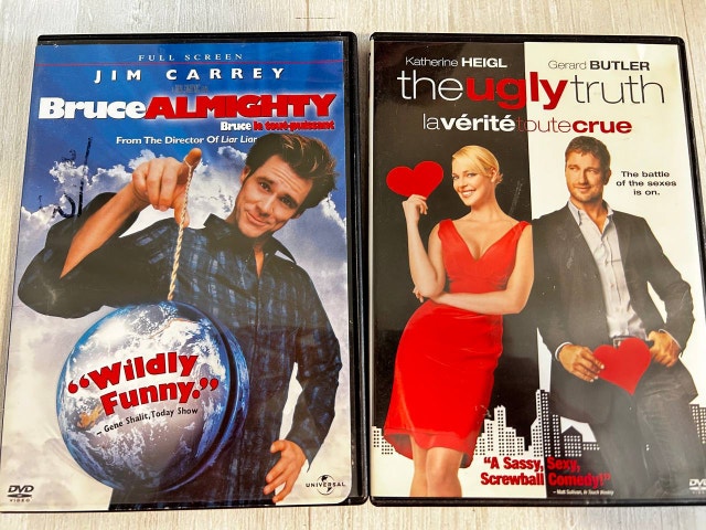 DVD Movies: Bruce Almighty and The Ugly Truth