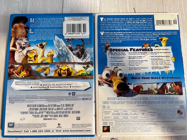 Ice Age DVD Movies - photo 2
