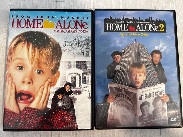 Home Alone 1 & 2 DVD Movies