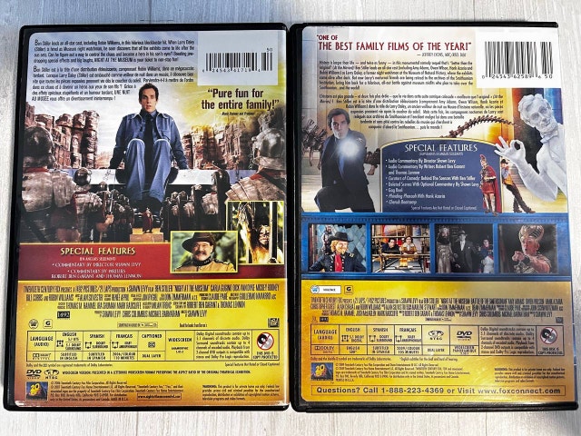 Night at the Museum DVDs - photo 2