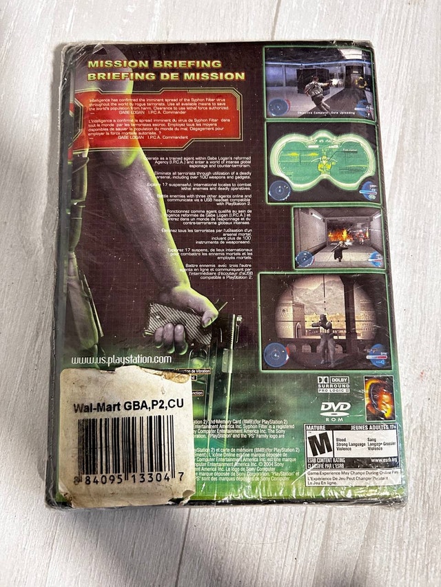 Syphon Filter The Omega Strain PS2 Brand New - photo 2