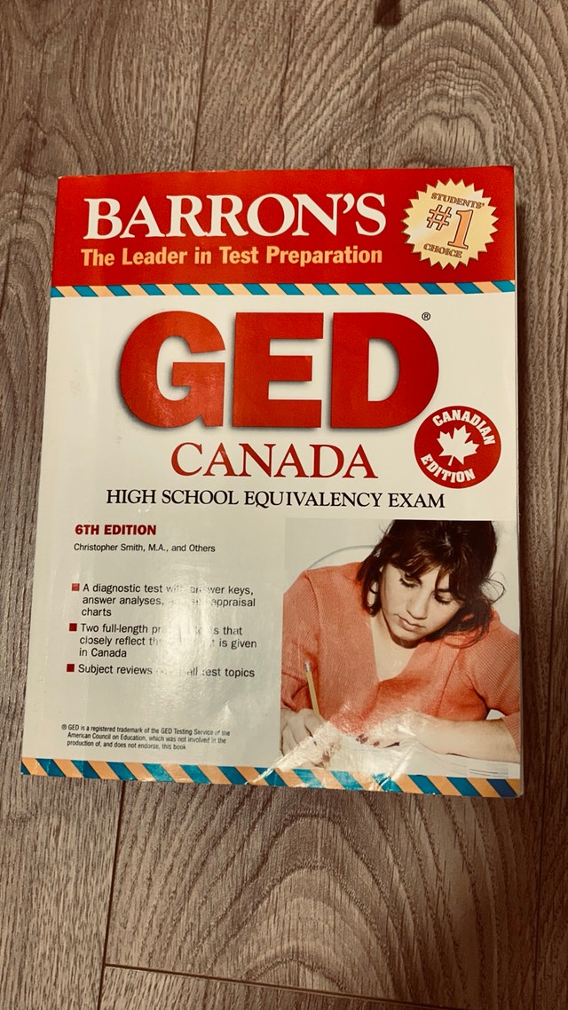 Barron's GED Canada HIGH SCHOOL EQUIVALENCY EXAM