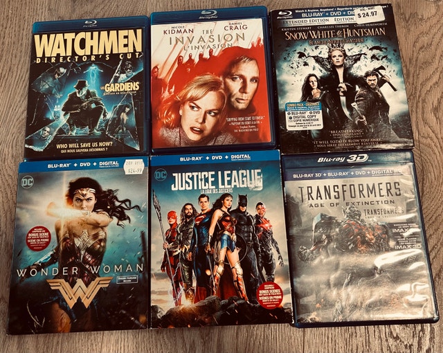 Blu-ray Movies lot