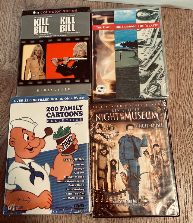 Brand New DVD Movies Collection