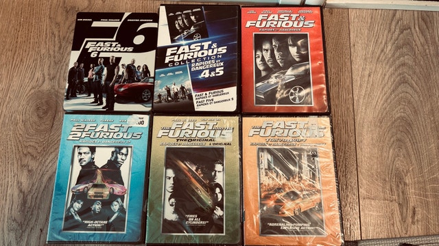Fast & Furious DVD Box Set Collection