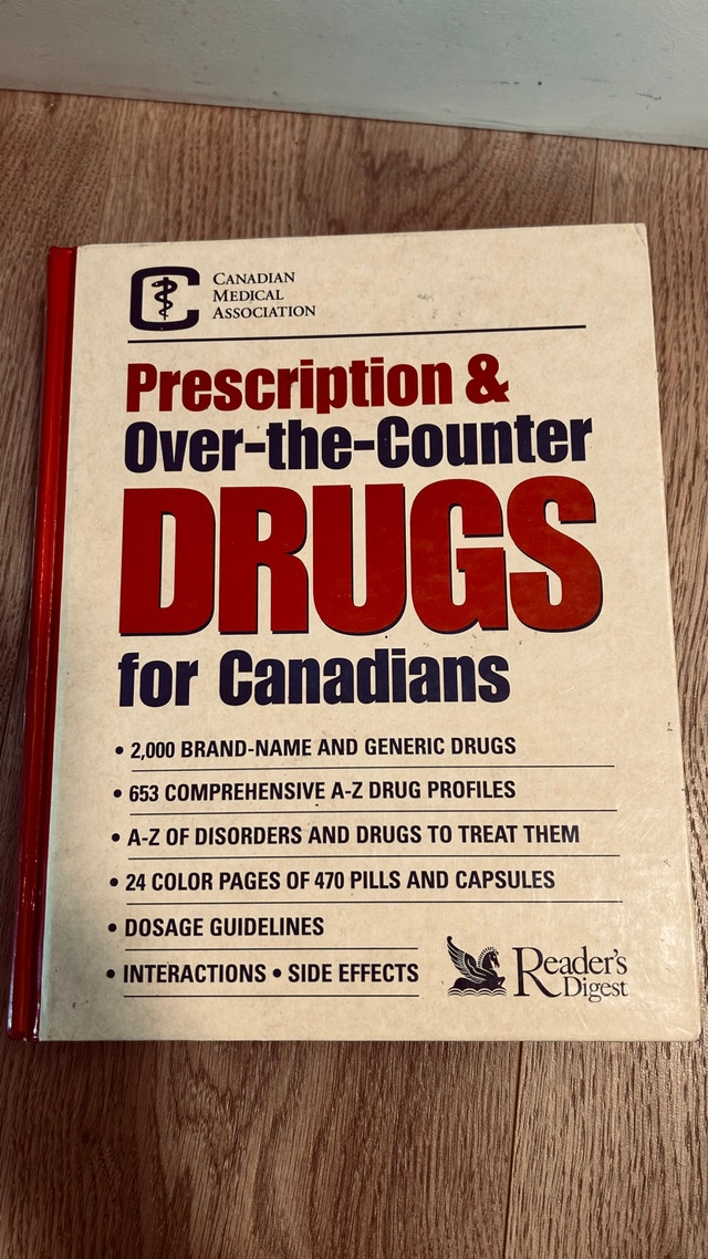 Reader's Digest Drugs for Canadians Book