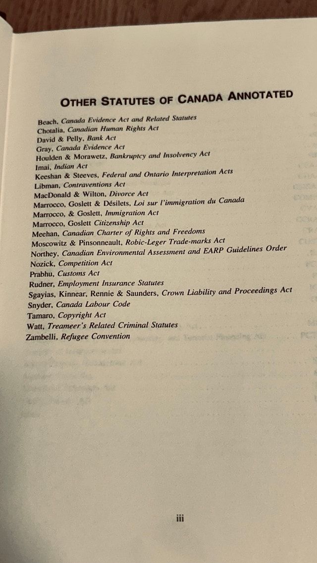 Tremeear's Related Criminal Statutes - David Watt (2003) - photo 3