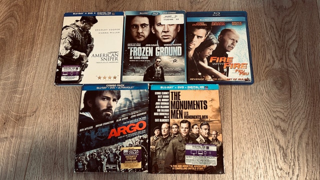 Blu-ray Movie Bundle – Action & Drama Collection