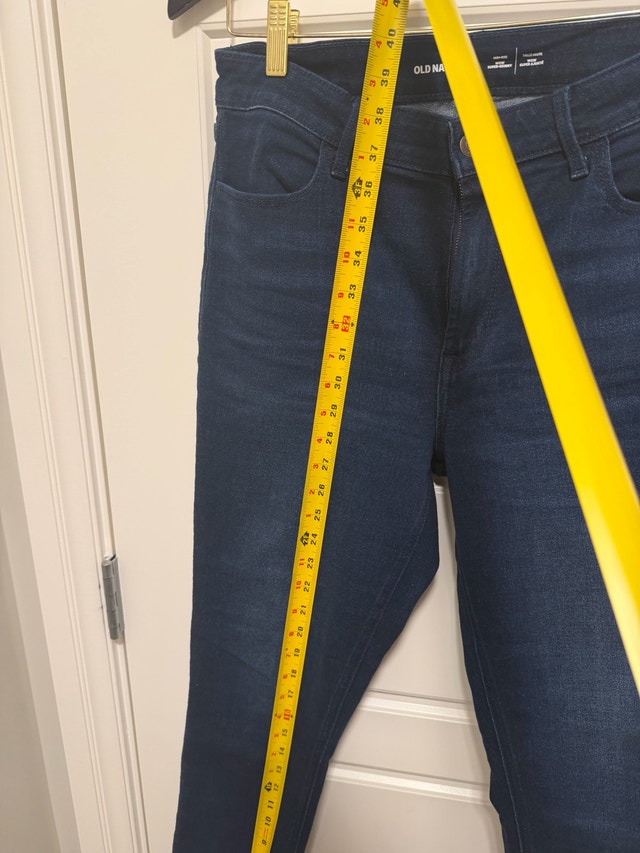 Old Navy WOW Super Skinny Ankle Jeans Womens 10 Blue High Rise - photo 3