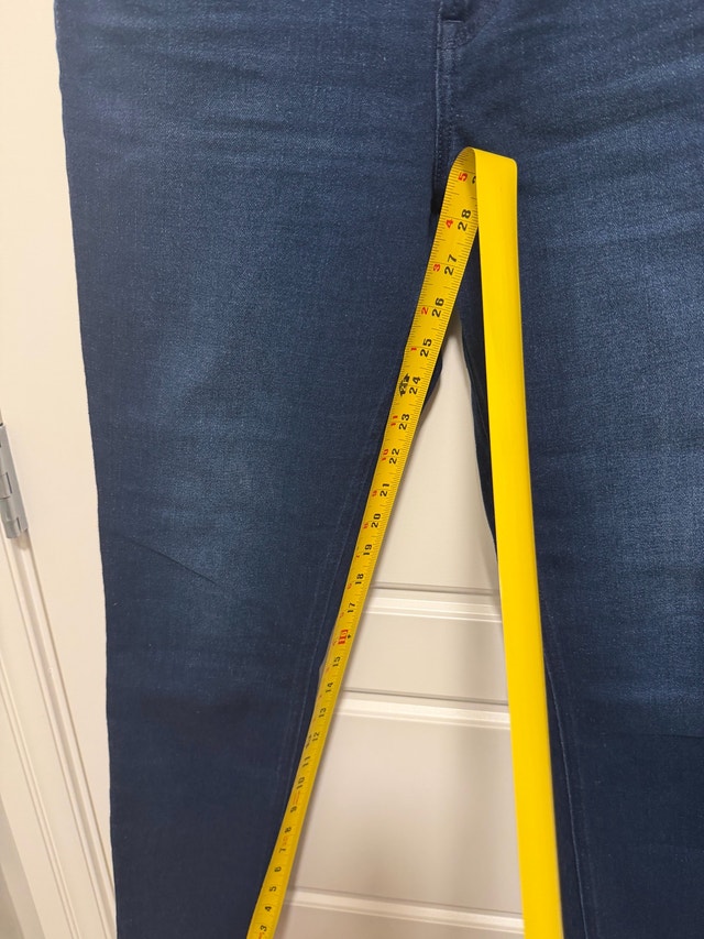 Old Navy WOW Super Skinny Ankle Jeans Womens 10 Blue High Rise - photo 4