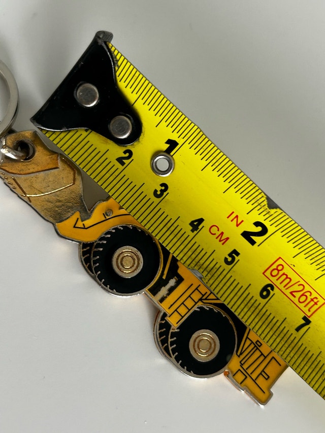 Heavy equipment loader BBS keychain - photo 2