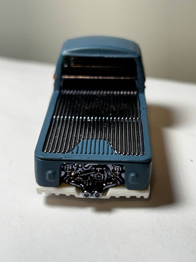 Hot Wheels Volkswagen T2 Pickup, blue/grey - photo 4