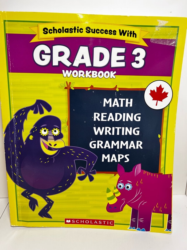 Scholastic Grade 3 Workbook