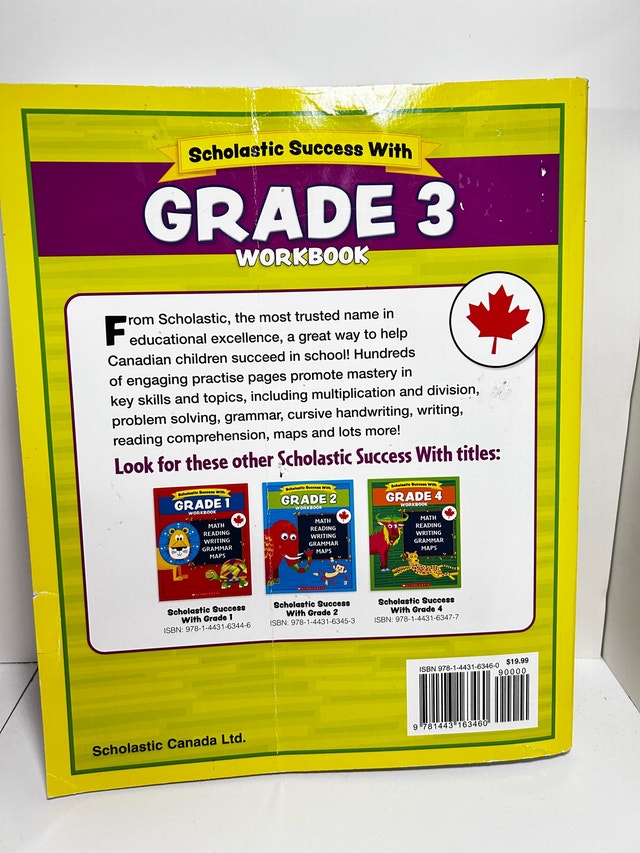 Scholastic Grade 3 Workbook - photo 2