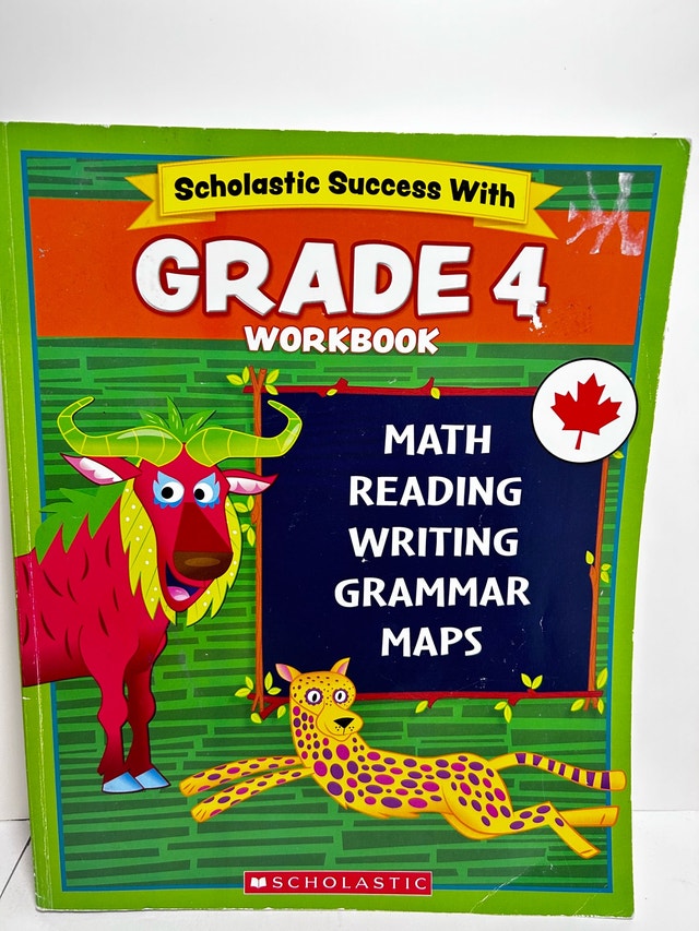 Scholastic Grade 4 Workbook