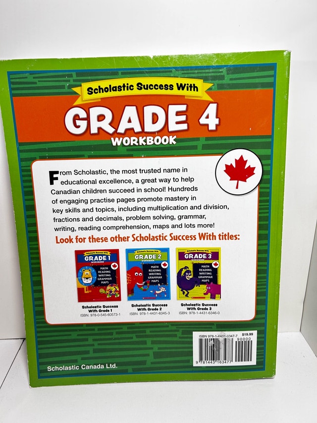 Scholastic Grade 4 Workbook - photo 2