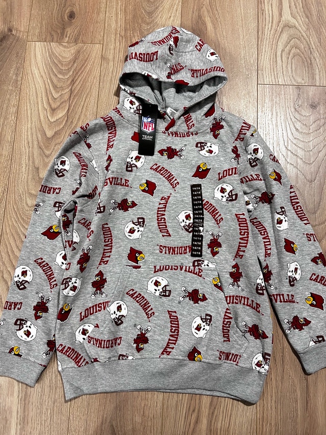 NFL Louisville Cardinals Hoodie Youth Size 14/16