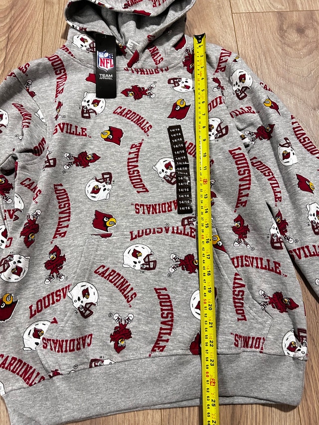NFL Louisville Cardinals Hoodie Youth Size 14/16 - photo 2