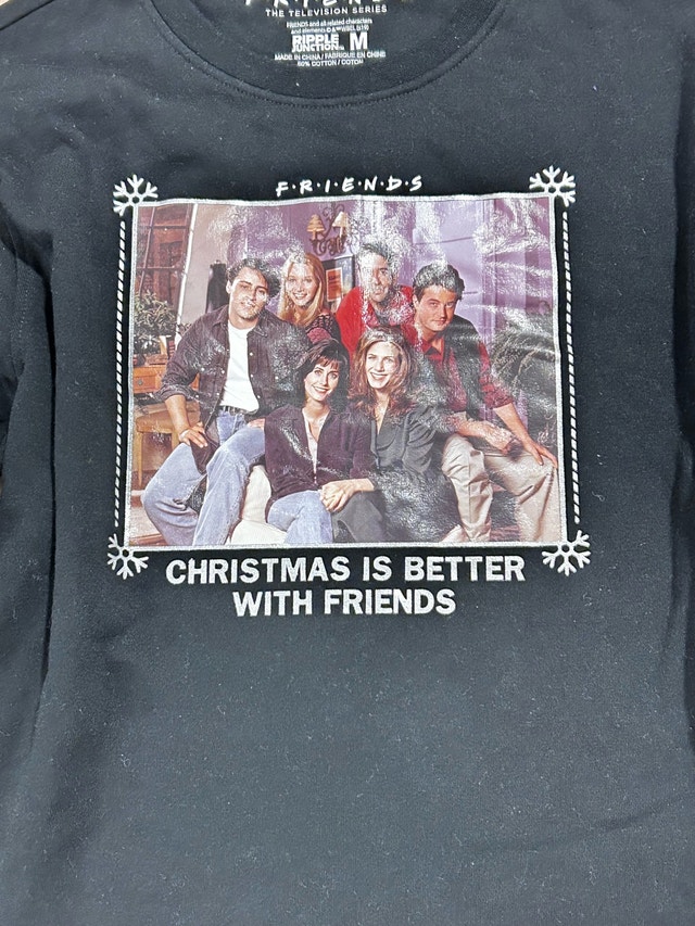 Ripple Junction Friends Christmas Sweatshirt - photo 2