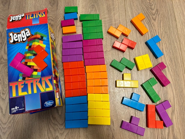 Jenga Tetris Game by Hasbro