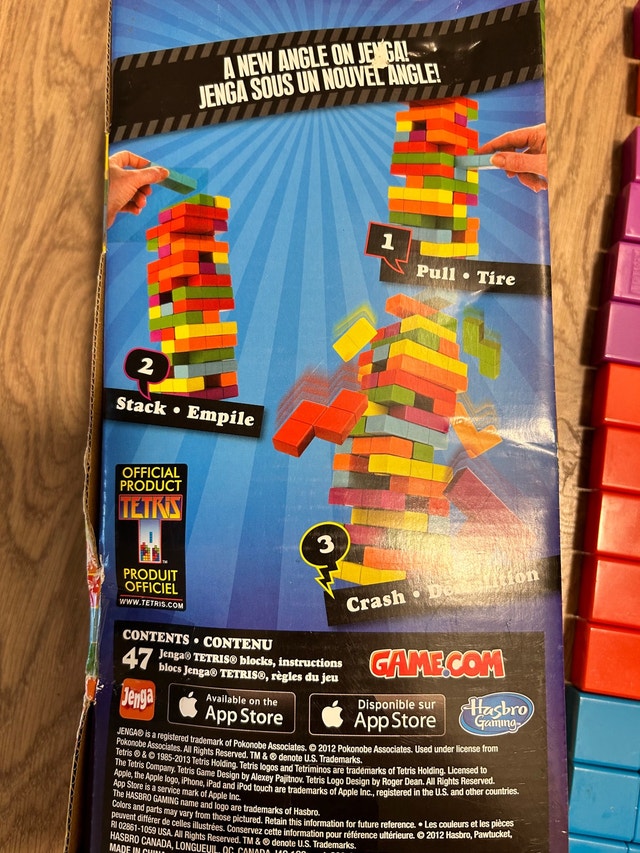 Jenga Tetris Game by Hasbro - photo 2