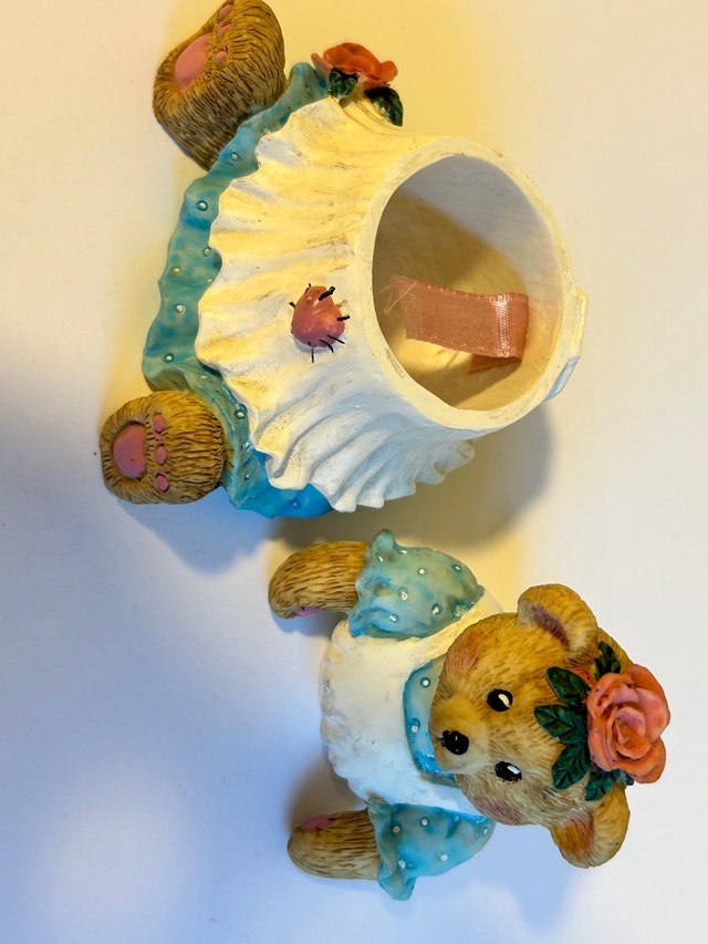 Cheerful Reflections Mommy Teddy Bear Trinket Box - photo 5