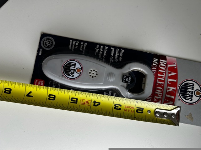 NHL TALKING BOTTLE OPENER OILERS - photo 3