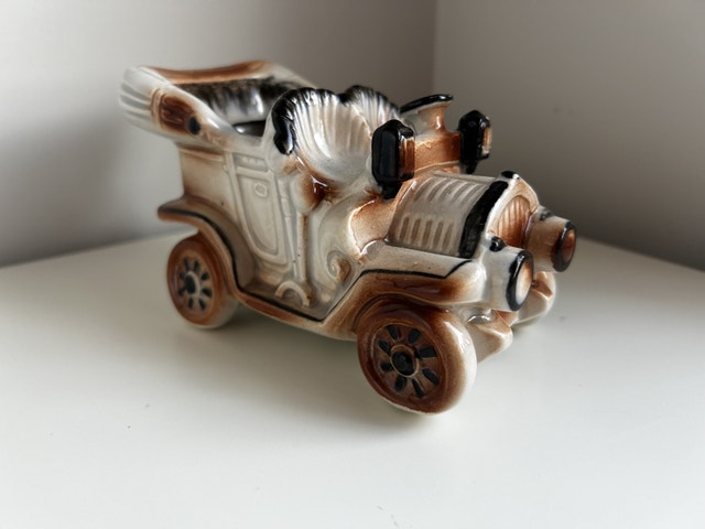 Ford Model T Ceramic Planter Flower Pot Car