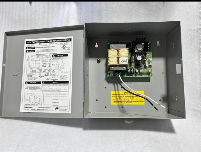 Von Duprin Class 2 Power Supply PS861