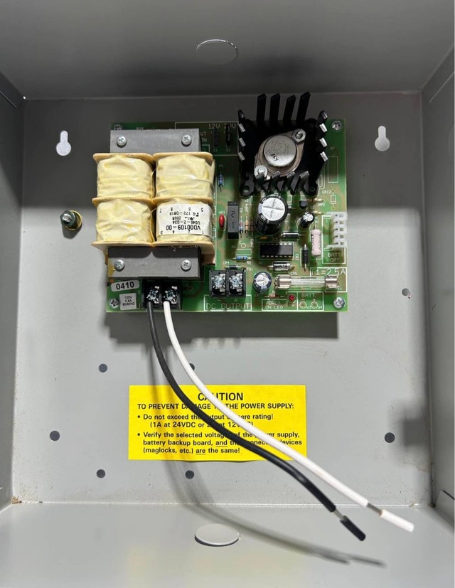 Von Duprin Class 2 Power Supply PS861 - photo 2