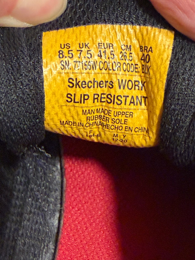 Skechers MEN'S Work Slip-Resistant size US 8.5 - photo 4