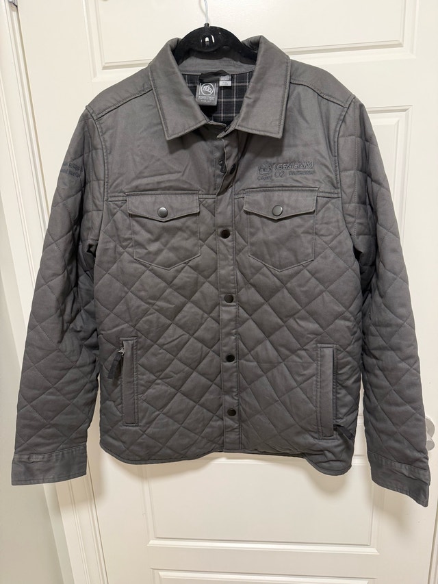 Stormtech Quilted Jacket Men's Large Grey