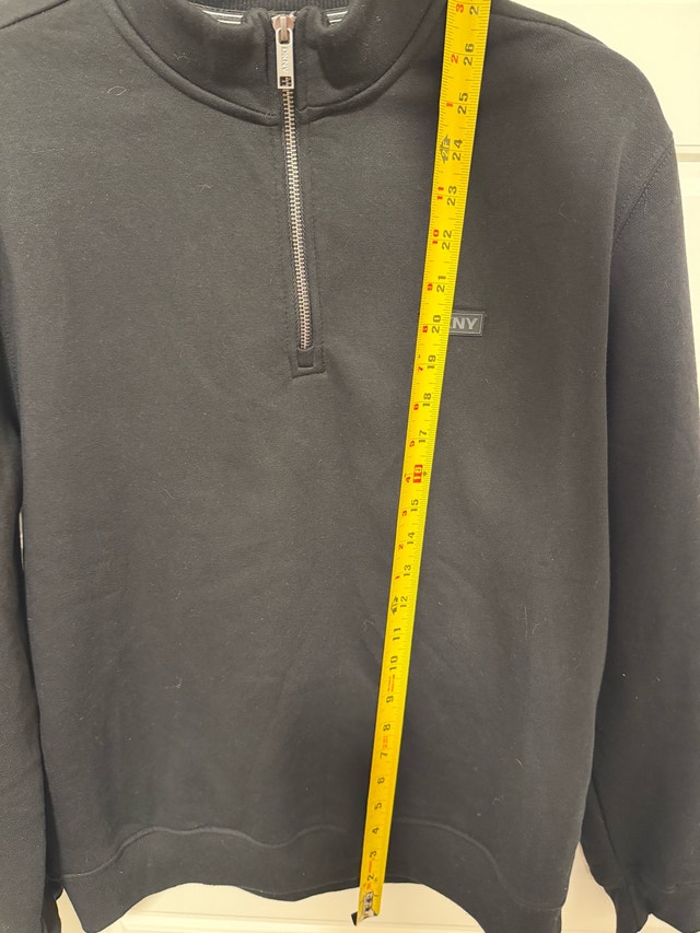 DKNY Men's Half Zip Sweatshirt Size M - photo 5