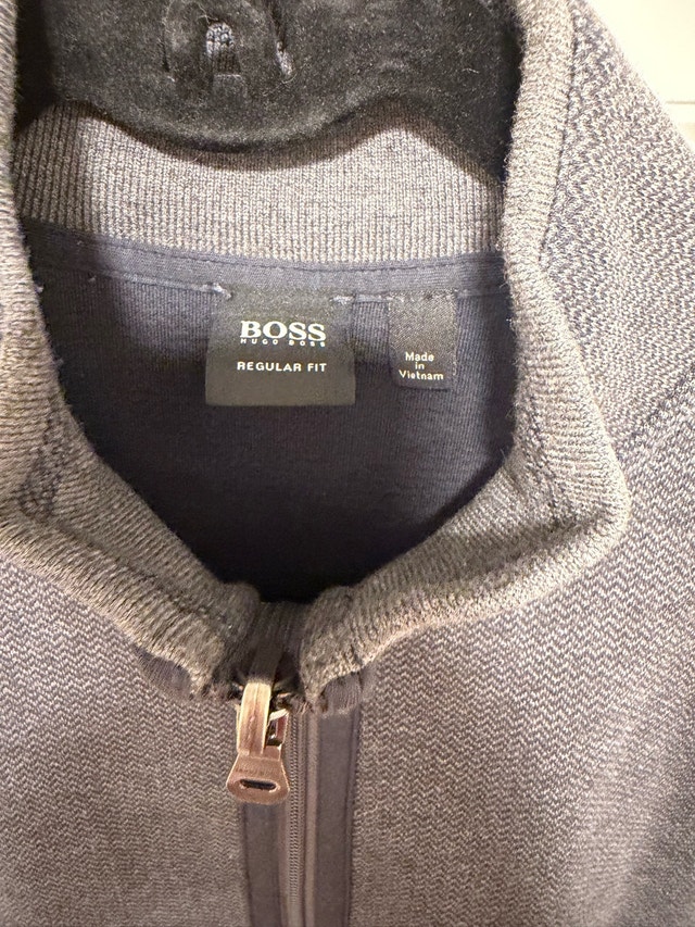 BOSS Men's Zipped Cardigan - Size M - photo 2