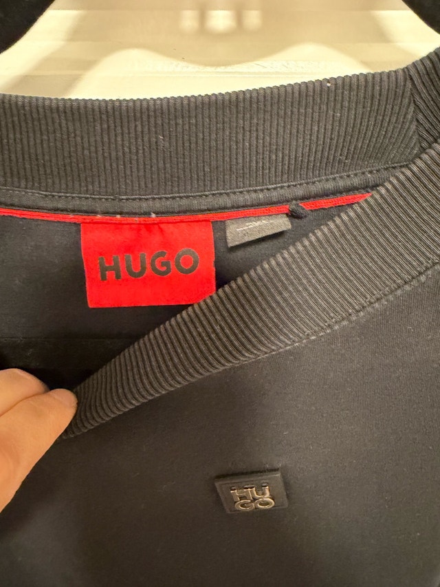 HUGO boss STACKED-LOGO SWEATSHIRT size XL - photo 2