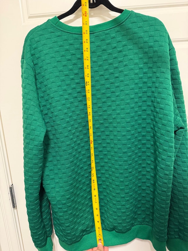 Men's Sweatshirt With Letter Detail Patch size XXL - photo 4