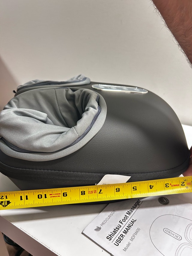 Medcursor Electric Shiatsu Foot Massager w/ Heat - photo 3