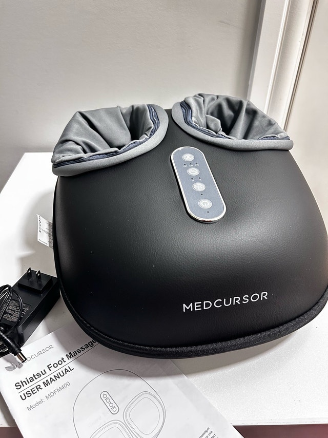 Medcursor Electric Shiatsu Foot Massager w/ Heat - photo 5