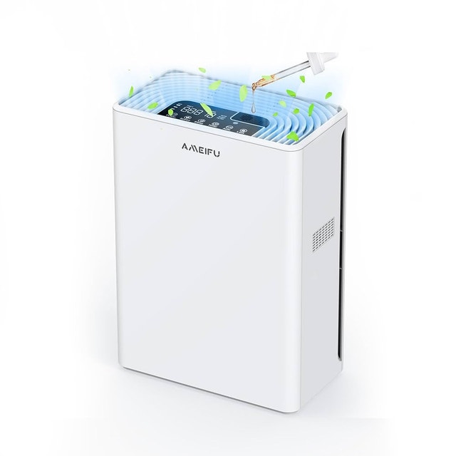 AMEIFU Air Purifier for Large Rooms (H13 HEPA)