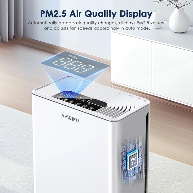 AMEIFU Air Purifier for Large Rooms (H13 HEPA) - photo 5
