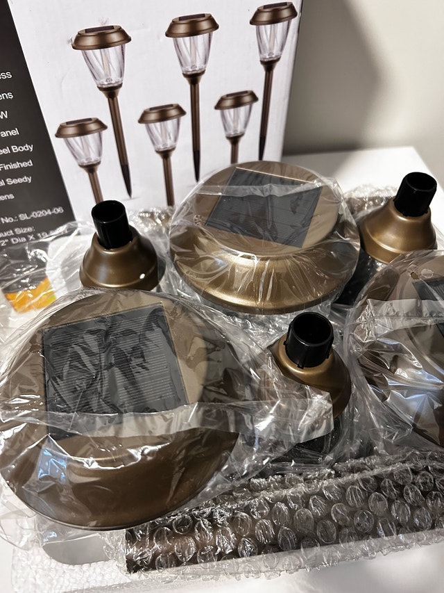 XMCOSY+ 6 Pack Solar Lights Outdoor - photo 3
