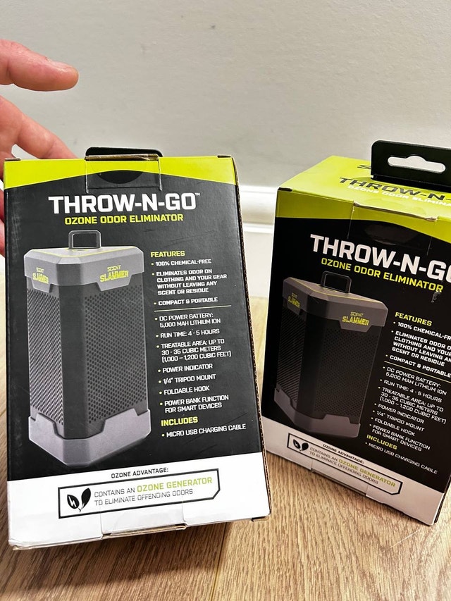 Scent Slammer Throw-N-Go Ozone Odor Eliminator