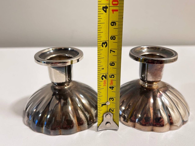 Wm. A. Rogers Candle Holders set of 2 - photo 3